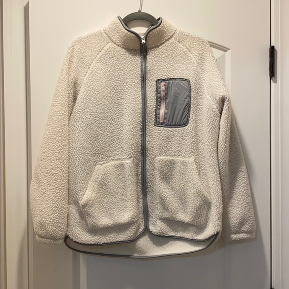 Old Navy Sherpa Full Zip Jacket